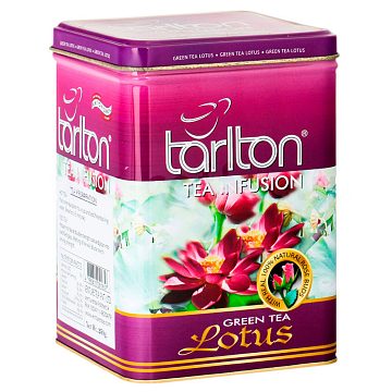 Чай Tarlton Lotus OPA зеленый c лотосом 250 гр ж.б.