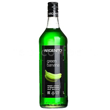 Сироп Argento Зеленый банан 1 л