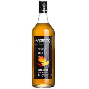 Сироп Argento Манго пряный 1 л
