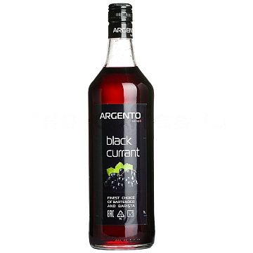 Сироп Argento Черная смородина 1 л