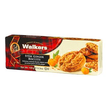 Бисквитное печенье Walkers с имбирем 150 гр