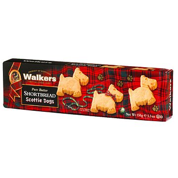 Бисквитное печенье Walkers Шотландский Терьер 150 гр