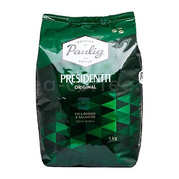 Кофе Paulig Presidentti Original в зёрнах 1 кг