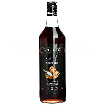 Сироп Argento Соленая карамель 1 л