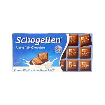 Шоколад Schogetten Alpine Milk 100 гр