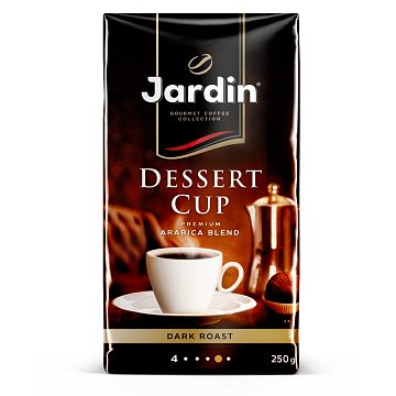 Кофе Jardin в зернах Dessert Cup 250 гр
