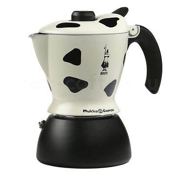 Гейзерная кофеварка Bialetti Mukka 2 порции Пятнистая (3418)