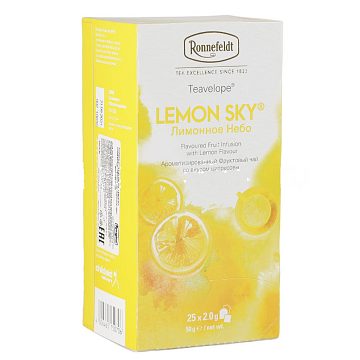 Чай Ronnefeldt Teavelope Lemon Sky фруктовый 25 пак