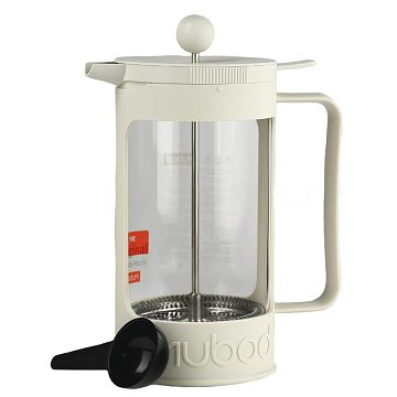 Френч-пресс Bodum Bean белый 1 л (11376-913)