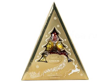Шоколадные конфеты Lindt Lindor Ёлка 125 гр