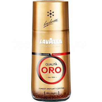 Кофе Lavazza растворимый Qualita Oro 95 гр