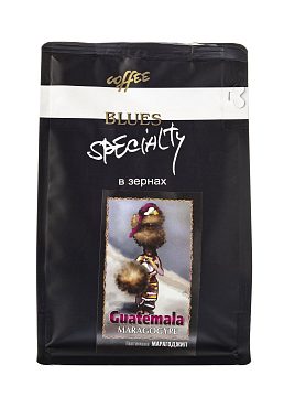 Кофе Блюз в зернах Guatemala Maragogype 200 гр