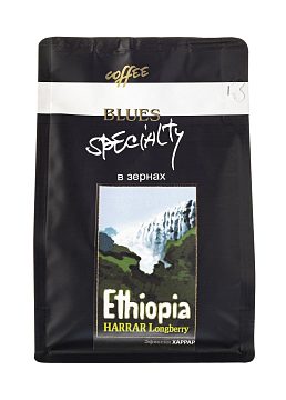 Кофе Блюз в зернах Ethiopia Harar 200 гр