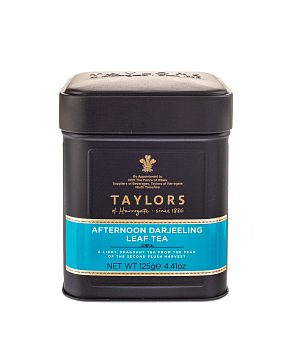 Чай Taylors of Harrogate Afternoon Darjeeling черный 125 гр в ж.б.