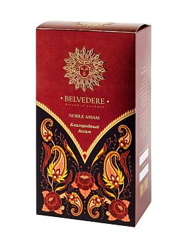 Чай Belvedere листовой Благородный Ассам черный 100 гр