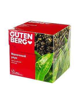Чай Gutenberg Молочный Улун в пирамидках 20 шт