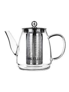 Чайник заварочный Kelly KL- 3099 стекло 0,9 л