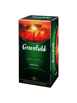 Чай Greenfield Kenyan Sunrise черный в пакетиках 25 шт