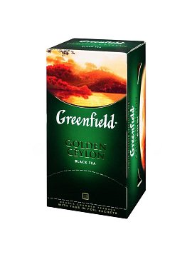Чай Greenfield Golden Ceylon черный в пакетиках 25 шт