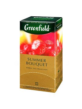 Чай Greenfield Summer Bouquet травяной в пакетиках 25 шт