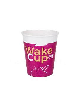 Стакан Формация однослойный, Wake Me Cup 250 мл (75 шт)