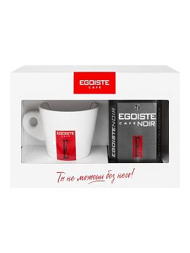 Подарочный набор Egoiste Noir 100 г + чашка керамическая