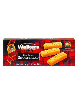 Печенье песочное Walkers Пальчики 150 гр