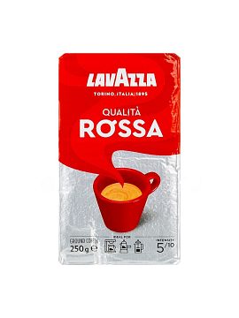 Кофе Lavazza молотый Qualita Rossa 250 гр
