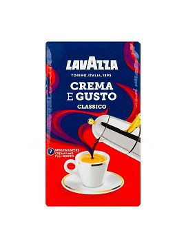 Кофе Lavazza молотый Crema e Gusto 250 гр