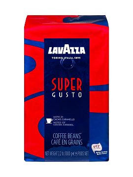 Кофе Lavazza в зернах Super Gusto 1 кг