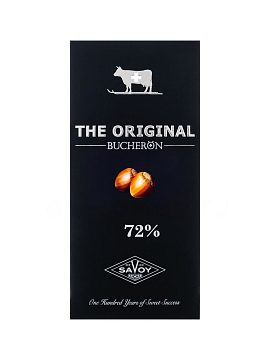 Шоколад Buсheron The Original Горький с фундуком 90 гр