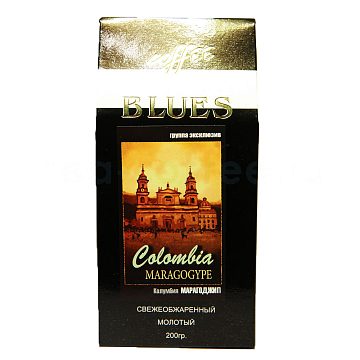 Кофе Блюз молотый Colombia Maragogype 200 гр