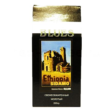 Кофе Блюз молотый Ethiopia Sidamo 200 гр