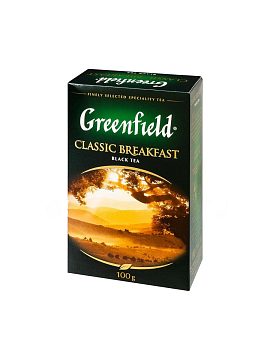 Чай Greenfield Classic Breakfast черный 100 гр