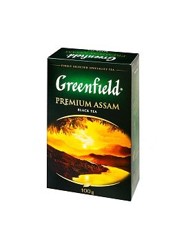 Чай Greenfield Premium Assam черный 100 гр