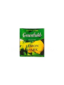 Чай Greenfield Lemon Spark черный в пакетиках для HoReCa 100 шт