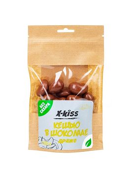 X-Kiss Кешью в молочном шоколаде без сахара 100 гр