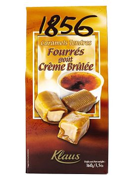 Карамель Klaus с начинкой из крем-брюле 160 гр