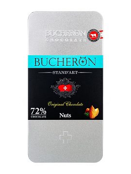 Bucheron Standart Горький Шоколад с орехами 100 гр ж.б.