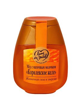 Мёд Lune de Miel с маточным молочком Королевское желе 250 гр