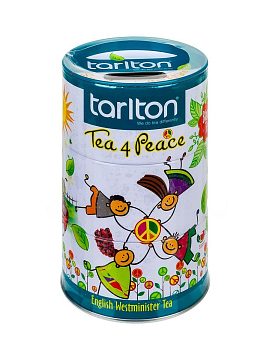 Чай Tarlton Дружба черный 100 гр ж.б. (с копилкой)