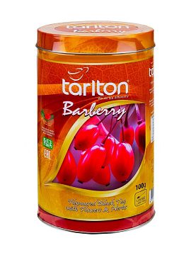 Чай Tarlton Барбарис черный 100 гр ж.б.