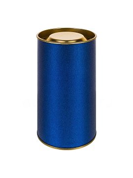 Банка картонная 73*125 (темно-синяя) (Tub-008/1)