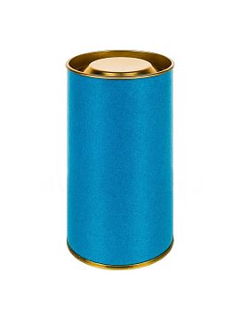 Банка картонная 73*125 (голубая) (Tub-005/1)