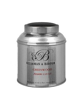 Чай Betjeman & Barton Assam G.B.O.P. Greenwood черный 125 гр