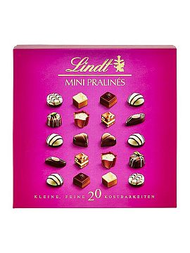 Шоколадные конфеты Lindt Mini Pralines Пралине Мини 100 гр