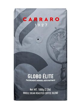 Кофе Carraro в зернах Globo Elite 1 кг