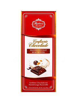 Reber Almond Praline-Rum Truffle Горький шоколад с начинкой 100 гр