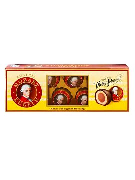 Конфеты шоколадные Mozart Kugeln с начинкой из марципана и пралине 132 гр