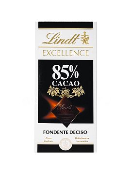 Шоколад в плитках Lindt Excellence Горький 85% какао 100 гр